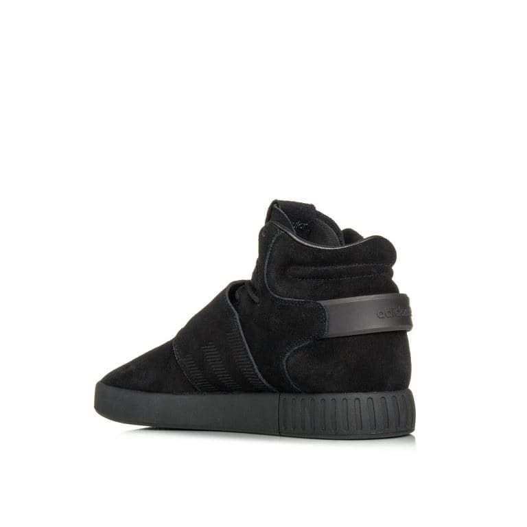 Adidas Tubular Invader Strap, черные, замша, мужские