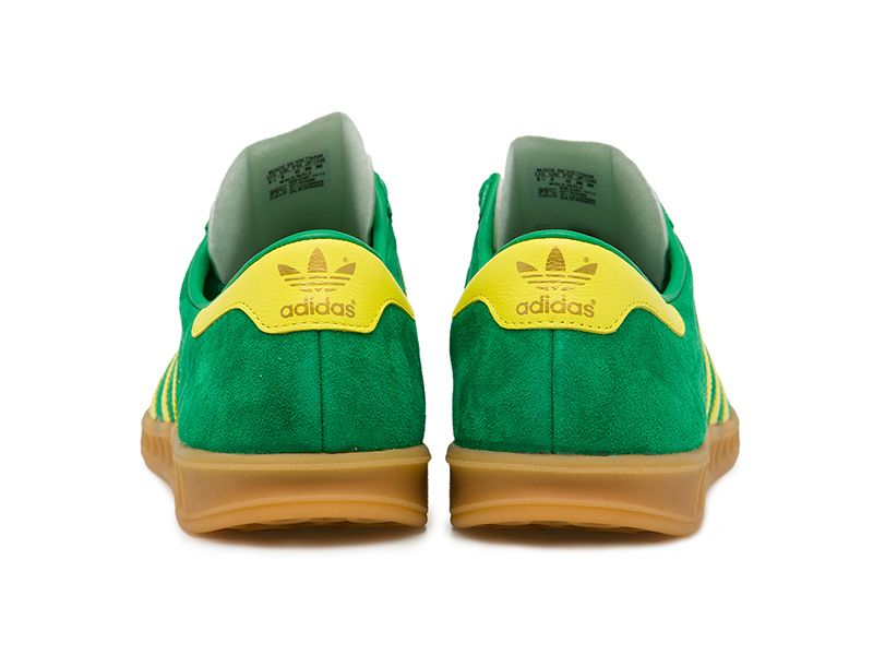 Adidas Hamburg зеленые с желтым (40-45)