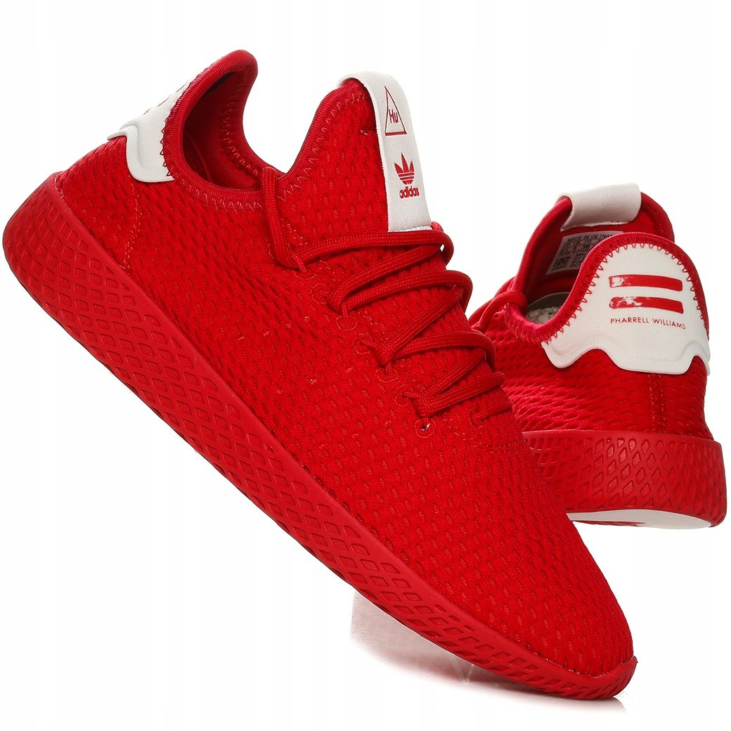Adidas x Pharrell Williams Tennis Hu Red