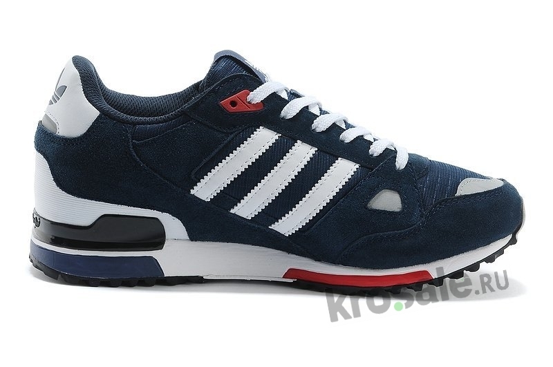  Кроссовки Adidas ZX 750 Men Dark blue/White