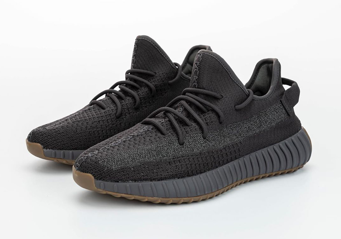 Adidas Yeezy Boost 350 V2 Static All Black, черные, текстиль, мужские, женские