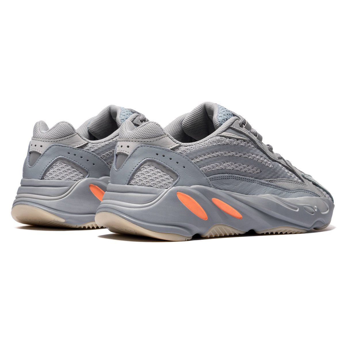 Adidas Yeezy Boost 700 V2 Grey/Blue, серый, синий, замша, текстиль, мужские, женские