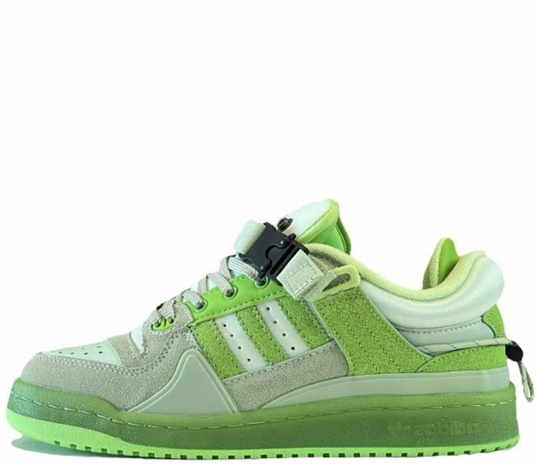 BAD BUNNY X ADIDAS FORUM BUCKLE LOW Green