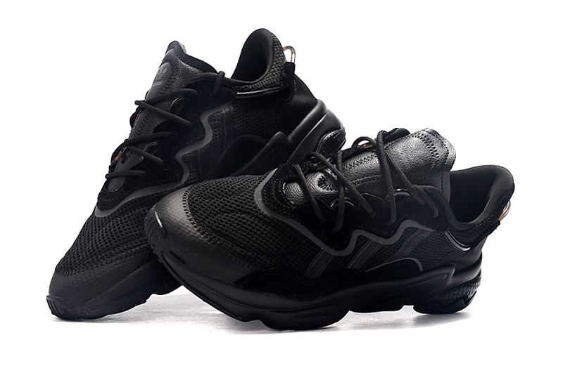 Adidas Ozweego Raf Simons x, черные, замша, текстиль, полиуретан, мужские, женские