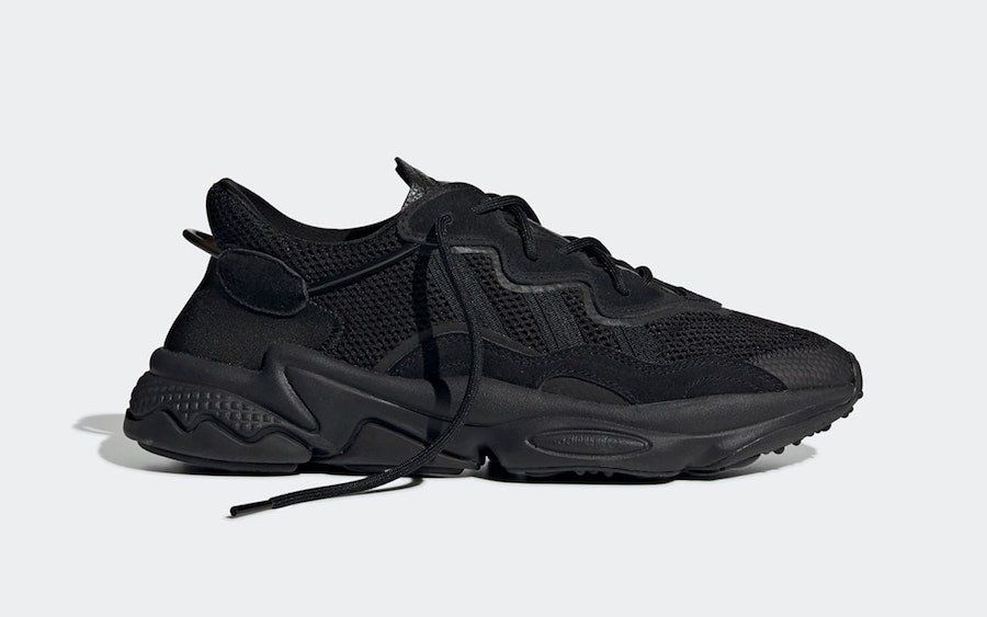 Adidas Ozweego Raf Simons x, черные, замша, текстиль, полиуретан, мужские, женские