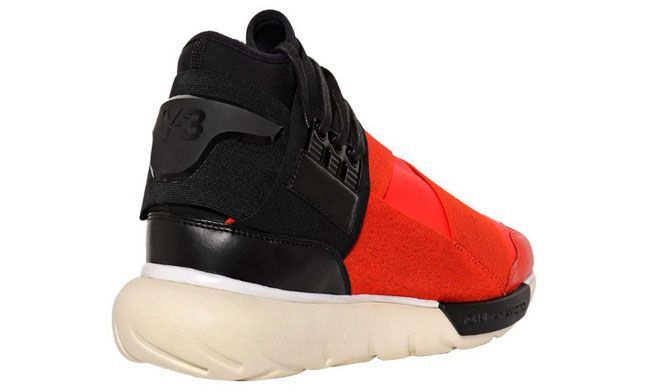 Adidas Y-3 Qasa High красные с черным (40-45)
