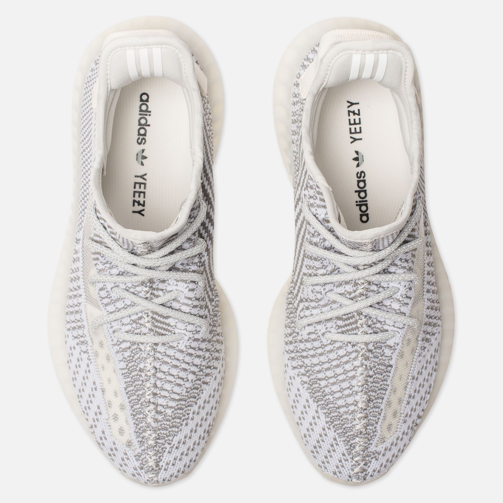 Adidas Yeezy Boost 350 Static Grey, серые, текстиль, нейлон, мужские, женские
