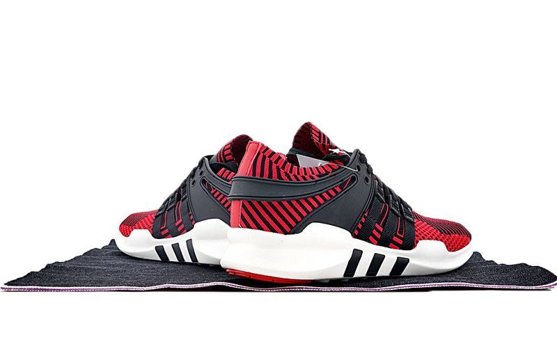 Adidas EQT Support ADV Primeknit красные с черным (39-43)