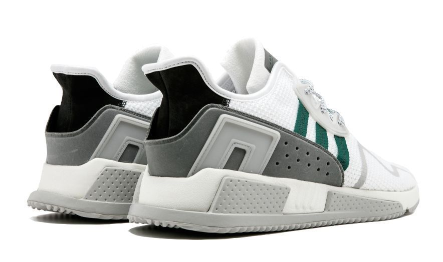 Adidas EQT Cushion ADV белые с серым и зеленым (40-44)