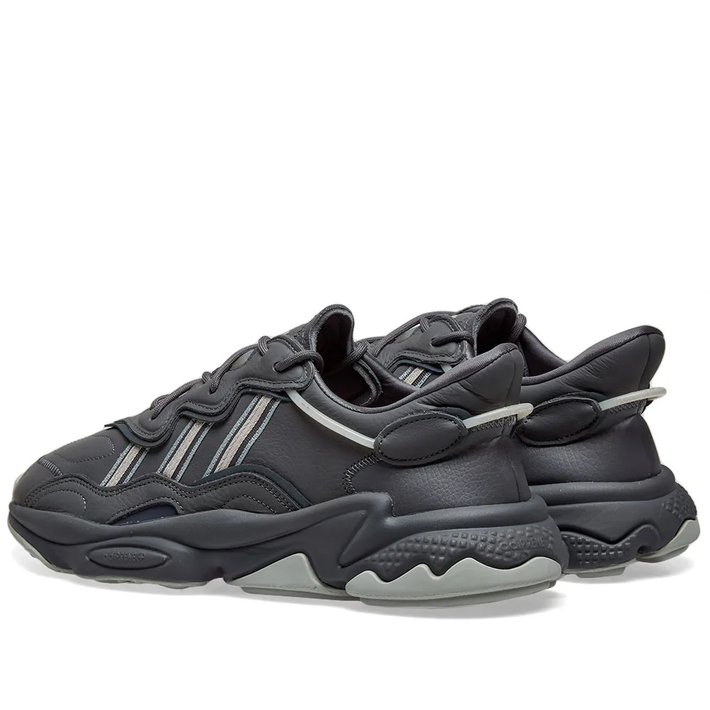 Adidas Ozweego Raf Simons x, черные, кожа, мужские