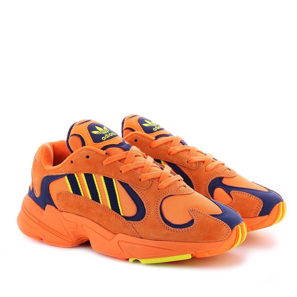 Adidas Yung-1 Orange, оранжевый, нейлон, замша, мужские, женские
