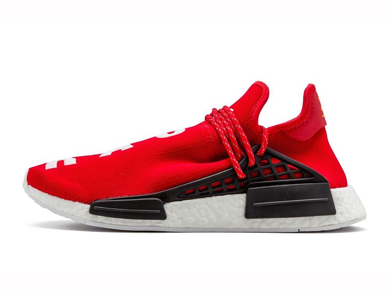 Adidas NMD Human Race красные с белым (40-43)