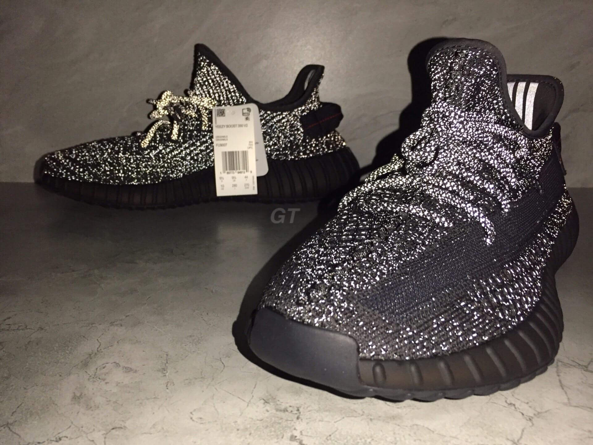 Adidas Yeezy Boost 350 V2 Static Black (Reflective)