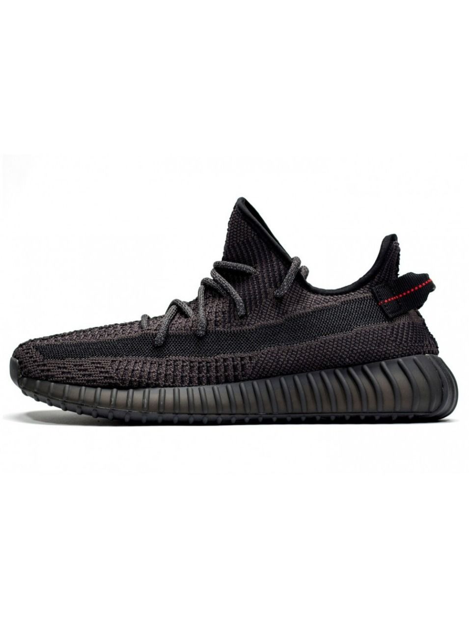 Adidas Yeezy Boost 350 V2 Static, черные, текстиль, нейлон, мужские