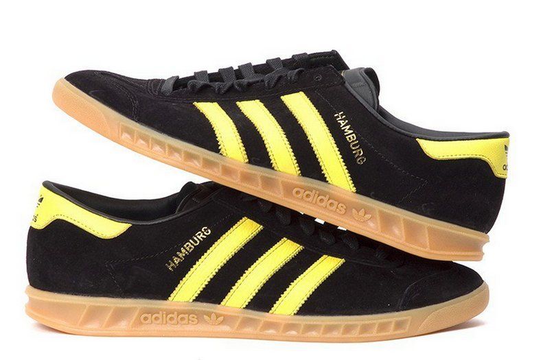 Adidas hamburg black and yellow online