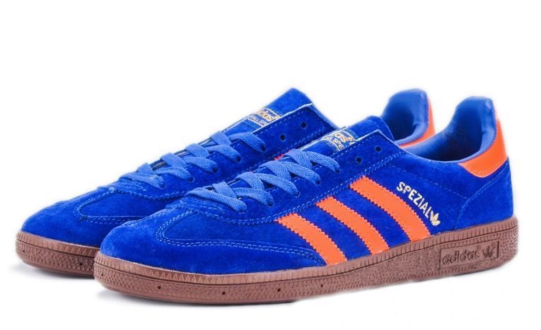 Adidas Spezial, синие, замша, мужские, женские