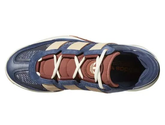Adidas Niteball Navy Blue, синий, кожа, нубук, мужские