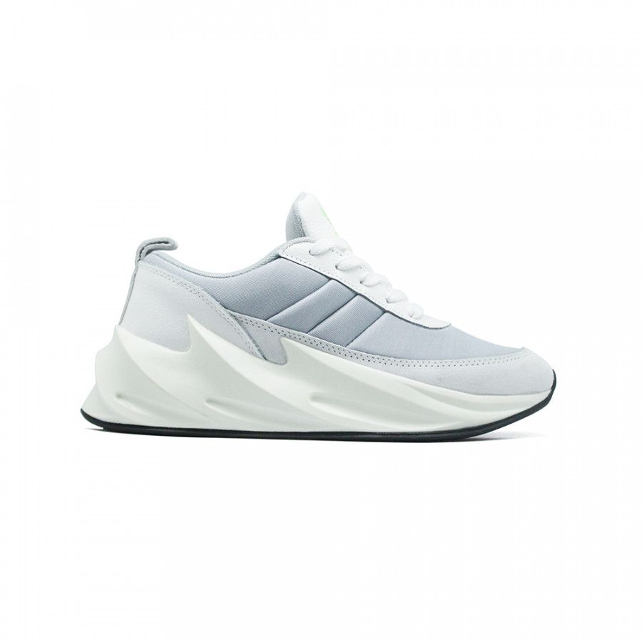 Adidas Sharks Grey, серые, нейлон, кожа, мужские, женские