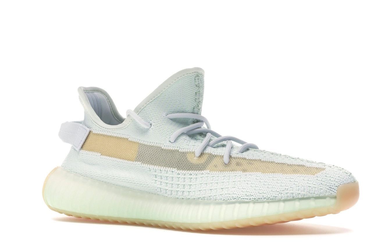 Adidas Yeezy Boost V2 Static Blue, голубые, текстиль, нейлон, мужские, женские