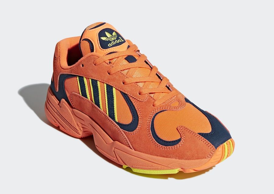 Adidas Yung-1 Orange, оранжевый, нейлон, замша, мужские, женские
