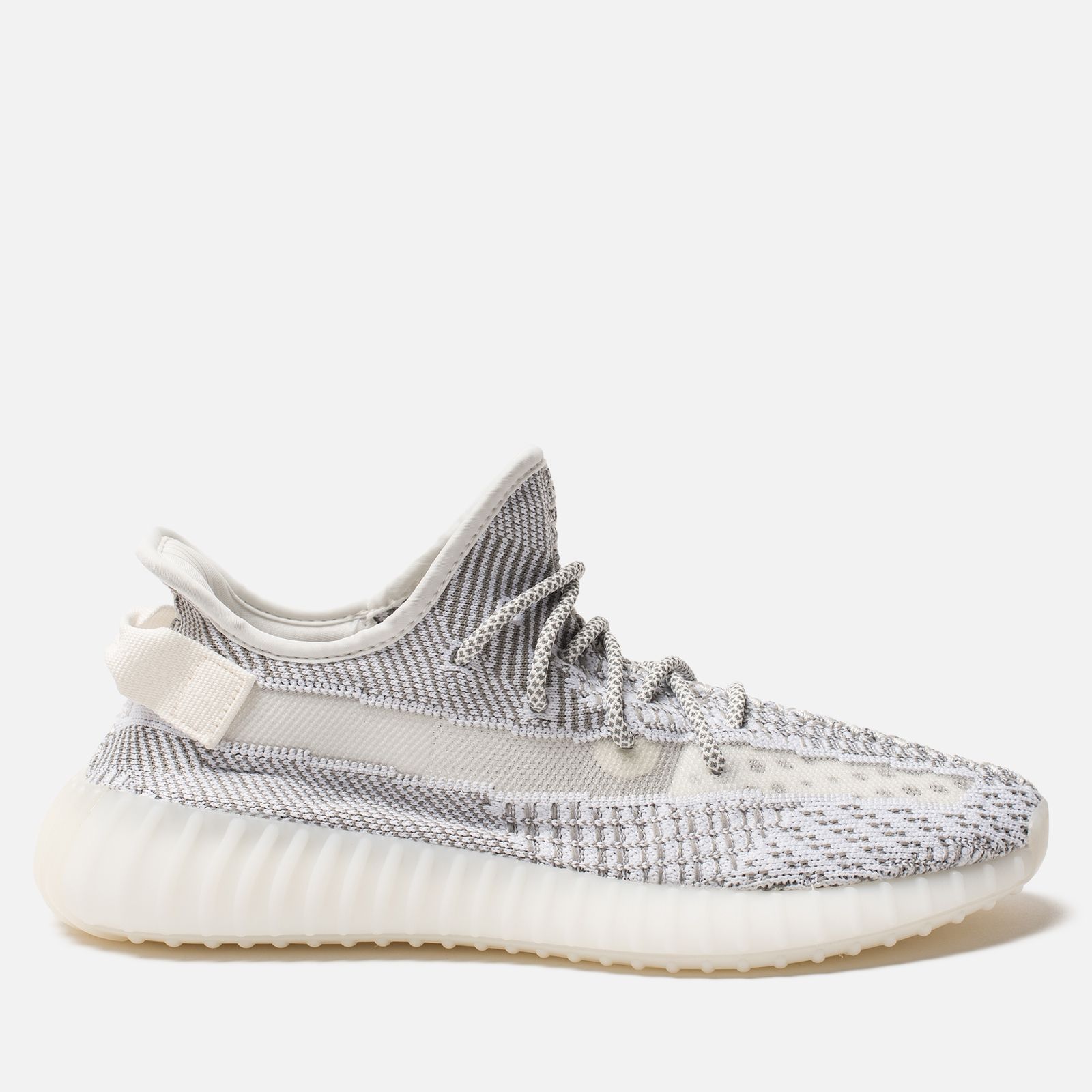 Adidas Yeezy Boost 350 Static Grey, серые, текстиль, нейлон, мужские, женские