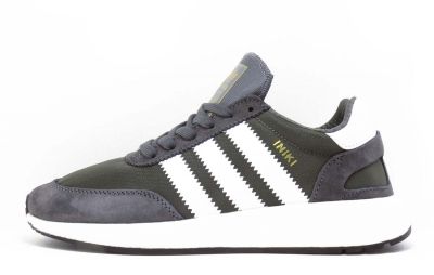 Adidas Iniki Runner серые с синим (40-44)
