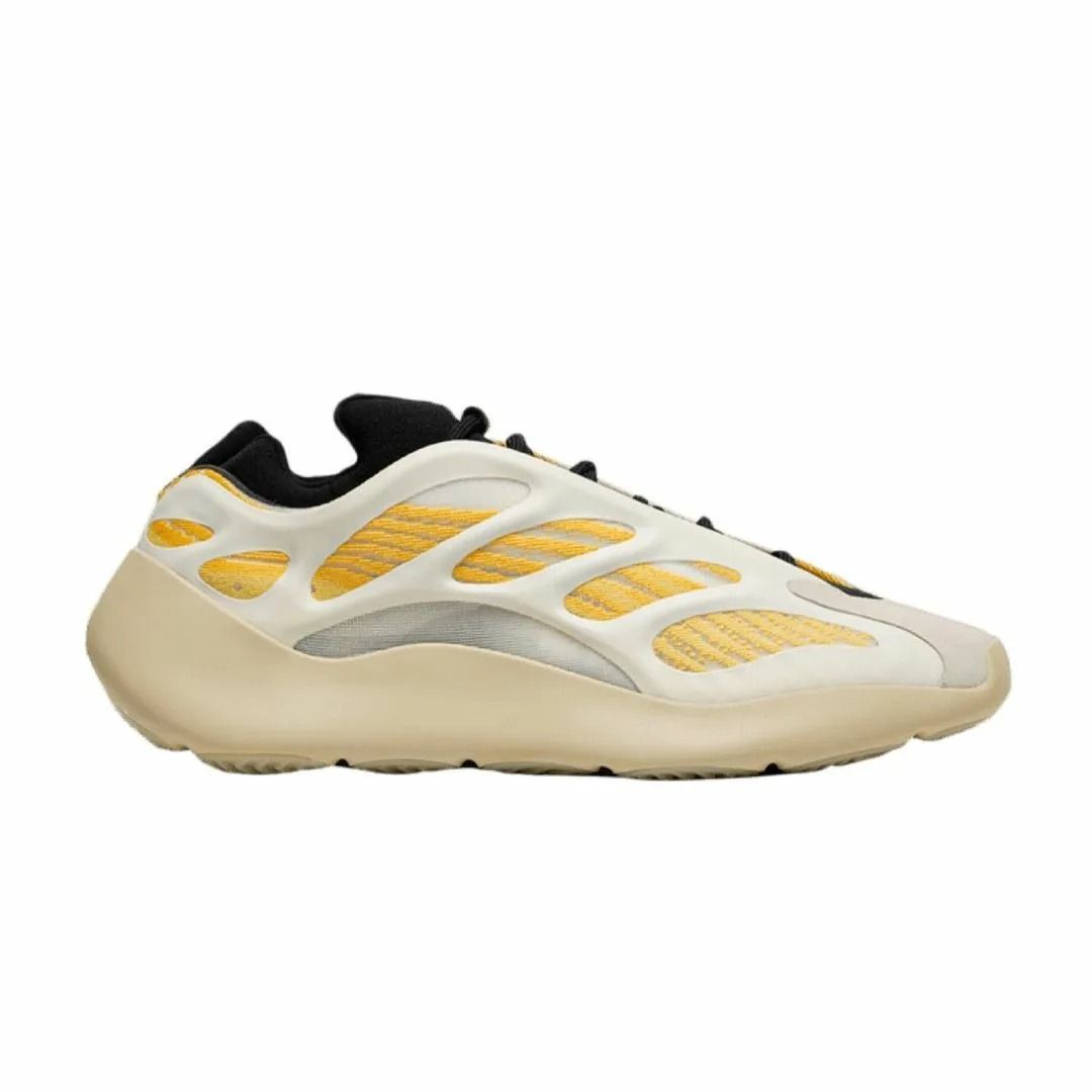 Adidas Yeezy Boost 700 V3, белый с желтым, текстиль, мужские