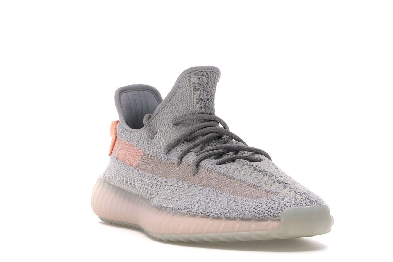 Adidas Yeezy Boost 350 Grey/Bege, серый, бежевый, нейлон, текстиль, мужские, женские