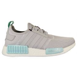 Adidas NMD R1, белый, мятный, текстиль, полиуретан, женские